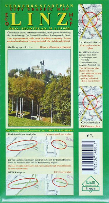 Linz Öko Stadtplan