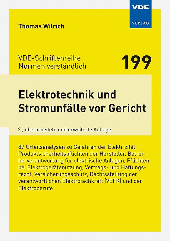 Elektrotechnik und Stromunfälle vor Gericht