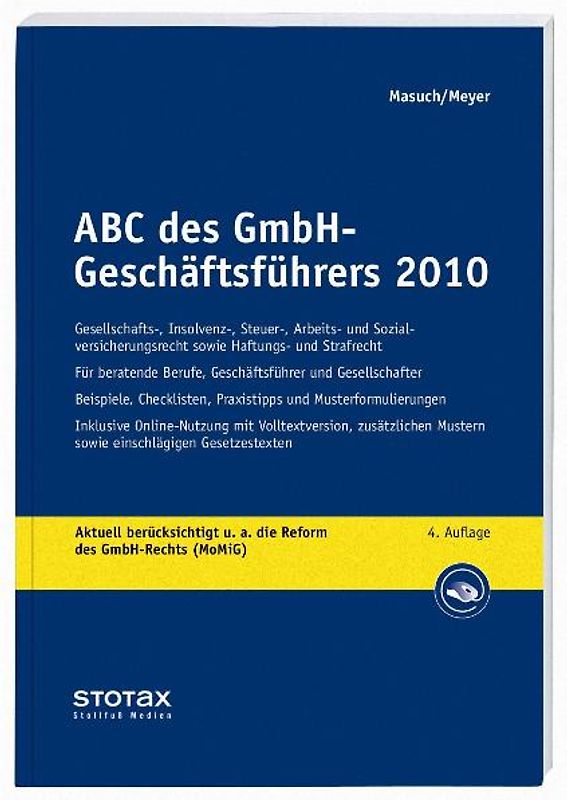 ABC des GmbH-Geschäftsführers 2010