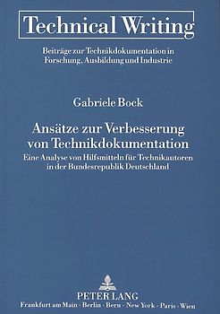 Ansätze zur Verbesserung von Technikdokumentation