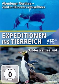Expeditionen ins Tierreich: Abenteuer Nordsee - Zwischen Killerwalen und Kegelrobben / Wildes Neuseeland [Weltbild] DVD