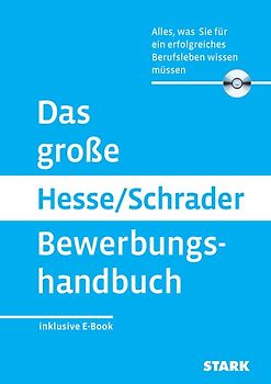 STARK Das große Hesse/Schrader Bewerbungshandbuch