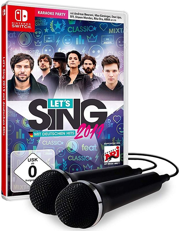 Let's Sing 2019 mit deutschen Hits [inkl. 2 Mikrofone] Bundleversion