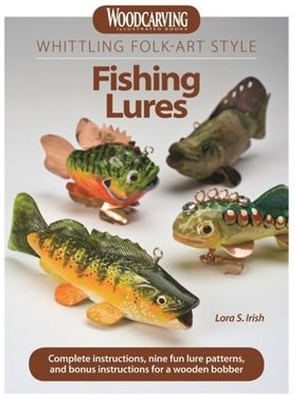 Whittling Folk-Art Style Fishing Lures
