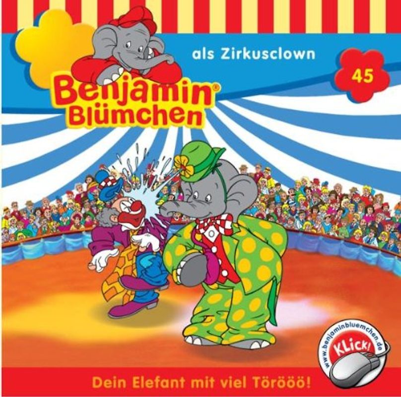 Benjamin Blümchen - Benjamin Blümchen 45: als Zirkusclown