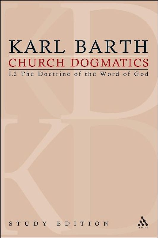 Church Dogmatics Study Edition 5