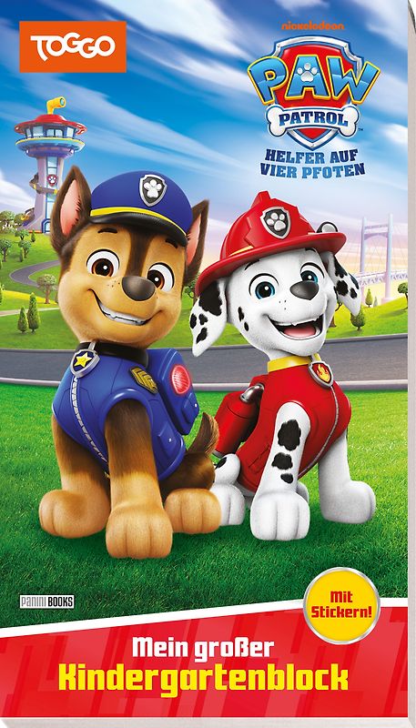 PAW Patrol: Mein großer Kindergartenblock