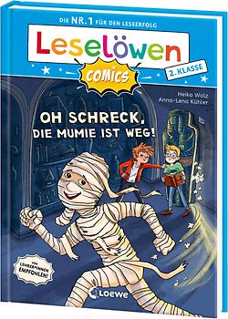 Leselöwen Comics 2. Klasse - Oh Schreck, die Mumie ist weg!