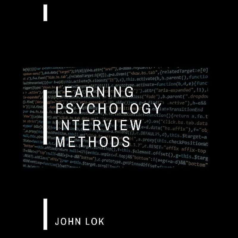Learning Psychology Interview Methods