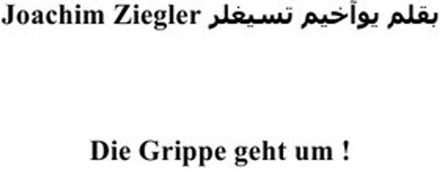 Die Grippe geht um !