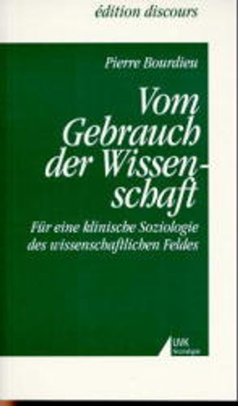 Vom Gebrauch der Wissenschaft