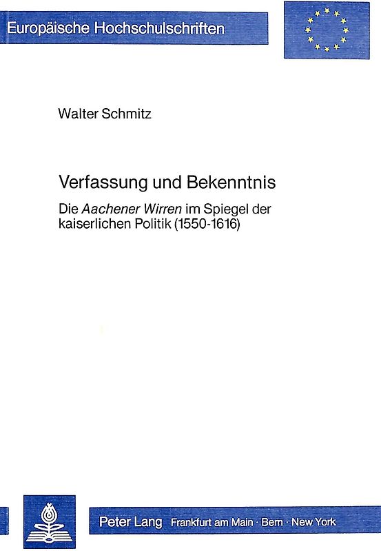 Verfassung und Bekenntnis