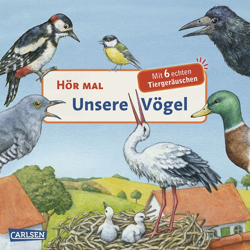 Hör mal (Soundbuch): Unsere Vögel