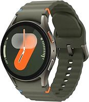 Samsung Galaxy Watch7 40 mm Boîtier aluminium vert Bracelet Sport S/M vert [Wi-Fi]