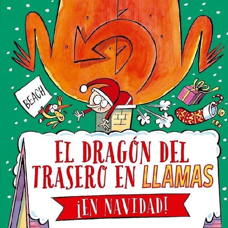 Dragón del Trasero En Llamas En Navidad, El