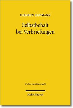 Selbstbehalt bei Verbriefungen