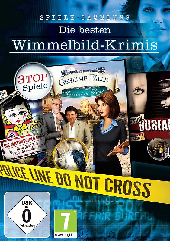 Die besten Wimmelbild-Krimis PC Spiele