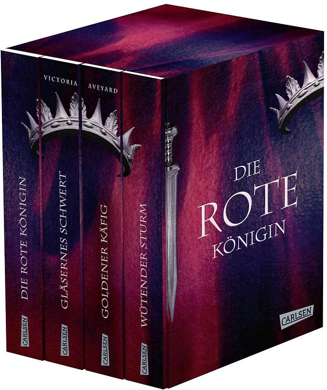 Die Rote Königin: Alle vier Bände im Taschenbuch-Schuber (Die Farben des Blutes)