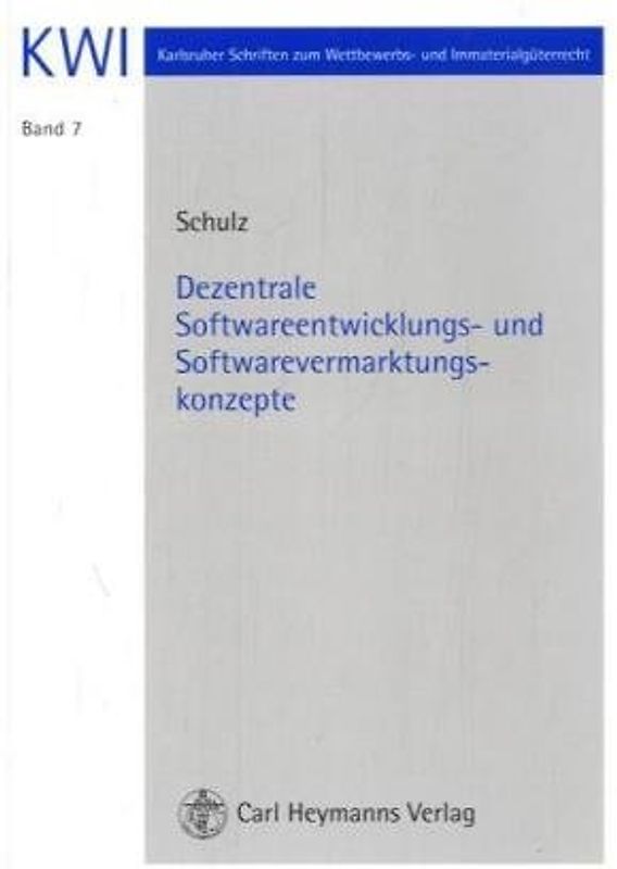 Dezentrale Softwareentwicklungs- und Softwarevermarktungskonzepte