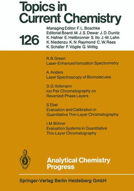 Analytical Chemistry Progress
