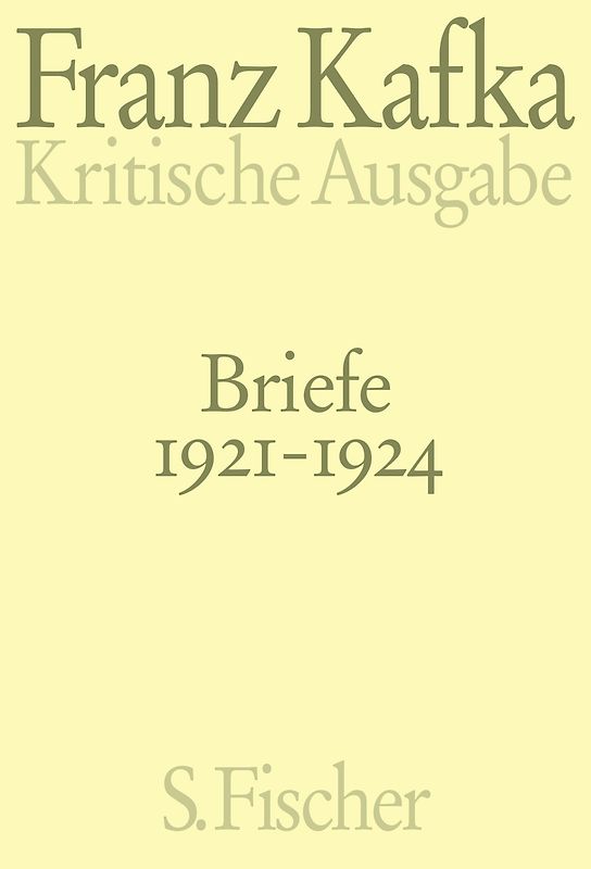 Briefe 1921-1922