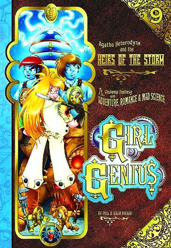Agatha Heterodyne & the Heirs of the Storm (Girl Genius) - Foglio, Kaja