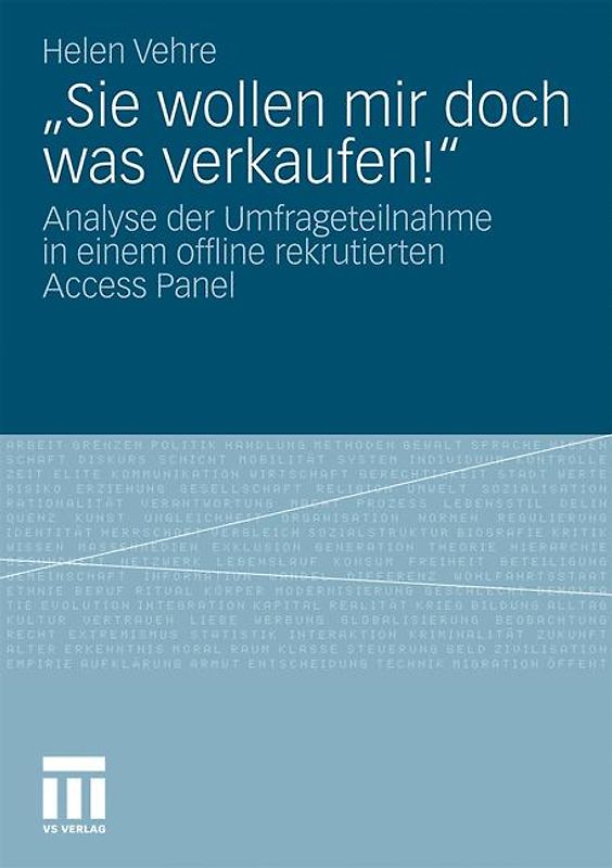 „Sie wollen mir doch was verkaufen!“
