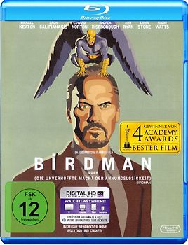 Birdman oder Die unverhoffte Macht der Ahnungslosigkeit Blu-ray Disc