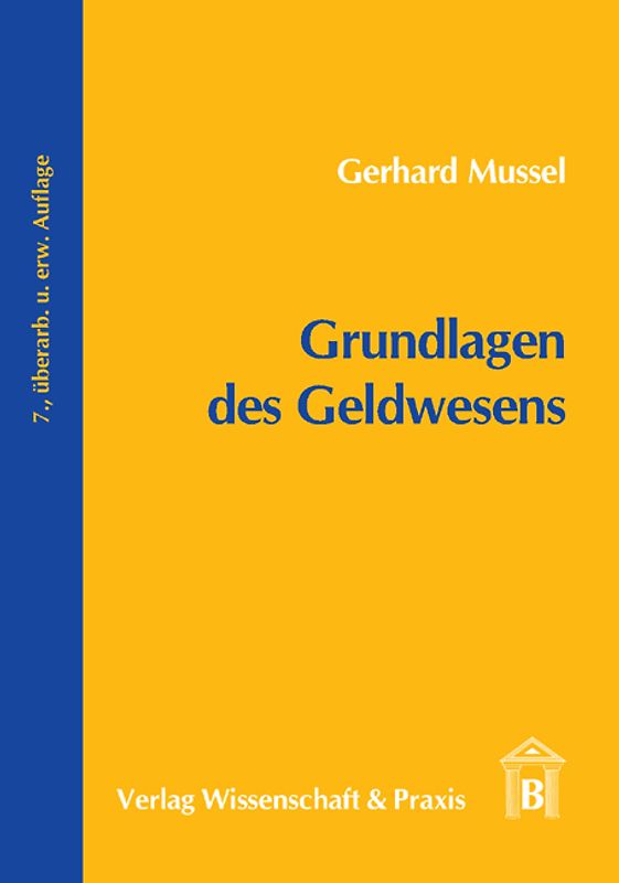 Grundlagen des Geldwesens