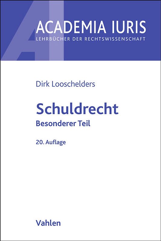 Schuldrecht Besonderer Teil. Schuldrecht BT