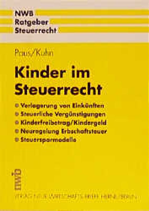 Kinder im Steuerrecht