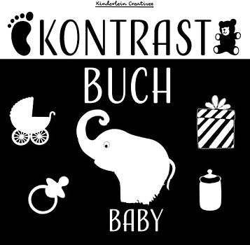 Kontrastbuch Baby: Ein Baby Buch ab 0 Monate zur Förderung der visuellen Fähigkeiten ihres Kindes.