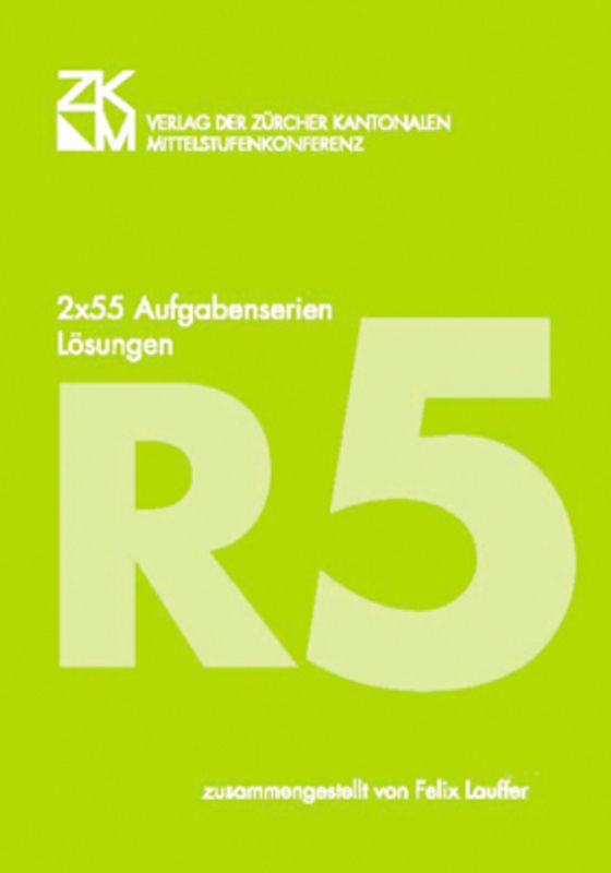 RECHENSERIEN 5. KLASSE