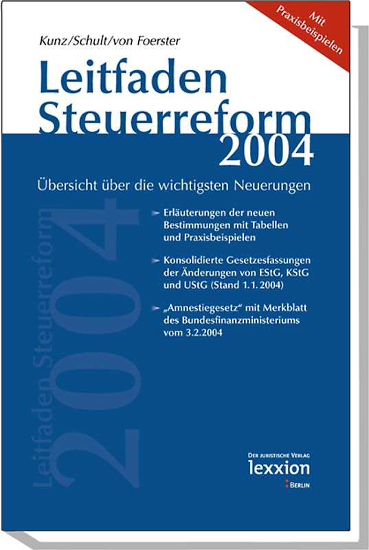 Leitfaden Steuerreform 2004