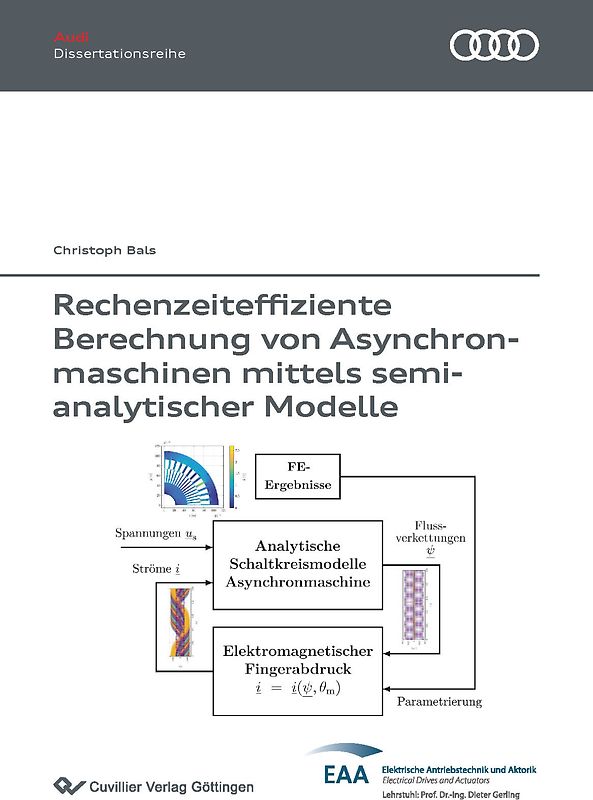 Rechenzeiteffiziente Berechnung von Asynchronmaschinen mittels semi-analytischer Modelle