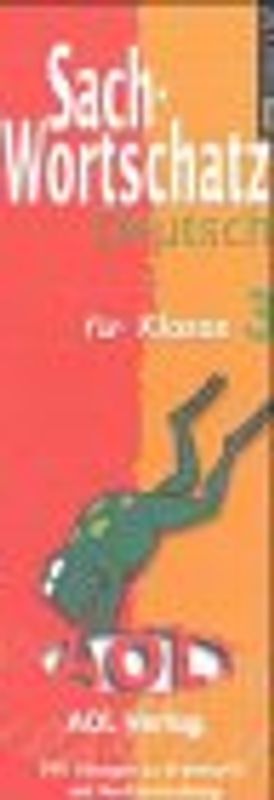 Sachwortschatz Deutsch Klasse 3