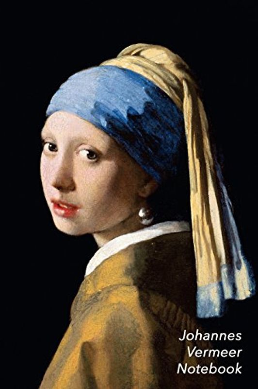 Johannes Vermeer Notebook: Girl with a Pearl Earring Journal | 100-Page Beautiful Lined Art Notebook | 6 X 9 Artsy Journal Notebook (Art Masterpieces)