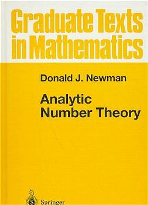 Analytic Number Theory