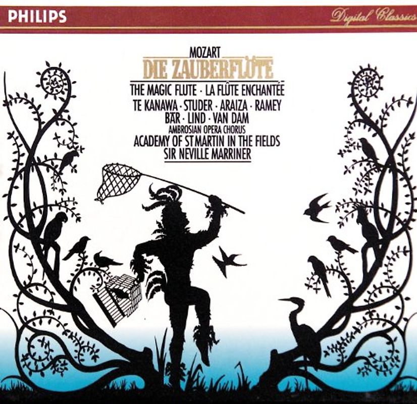 Te Kanawa - Mozart: Die Zauberflöte (Gesamtaufnahme).