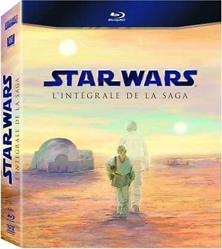 Star Wars: L'intégrale de la saga - Épisodes I-VI [9 Discs, FR Import] Blu-ray Disc