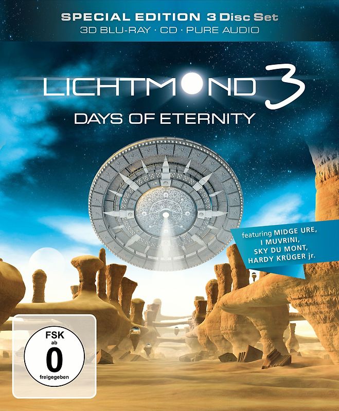Lichtmond - Days Of Eternity Special Edition - Lichtmond 3 (3D Blu-Ray + CD + Pure Audio Blu-Ray)
