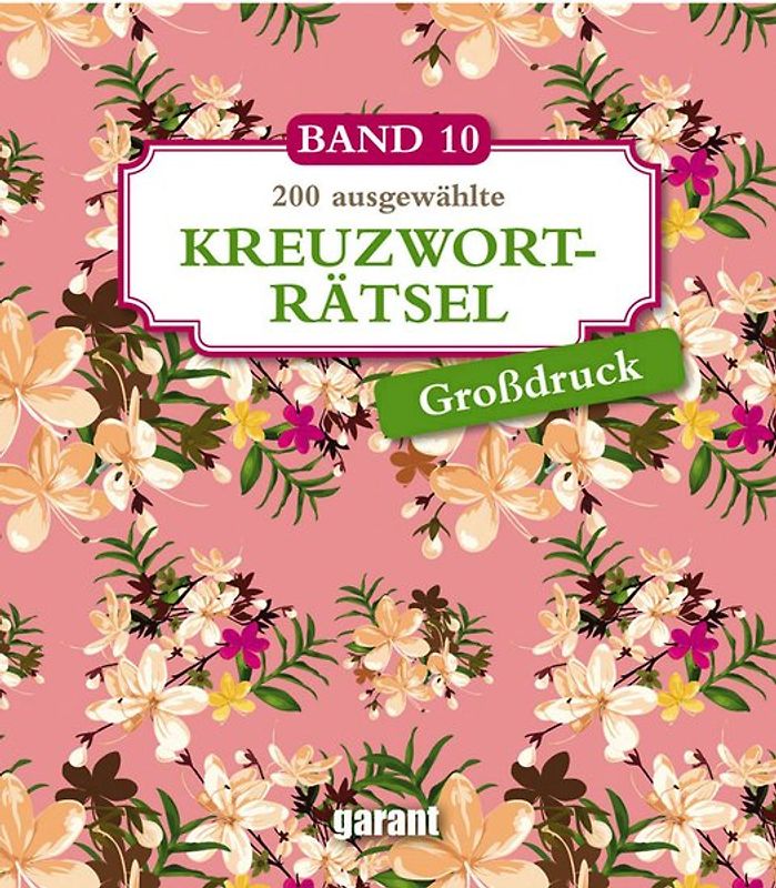 Kreuzworträtsel Deluxe Groß- Band 10
