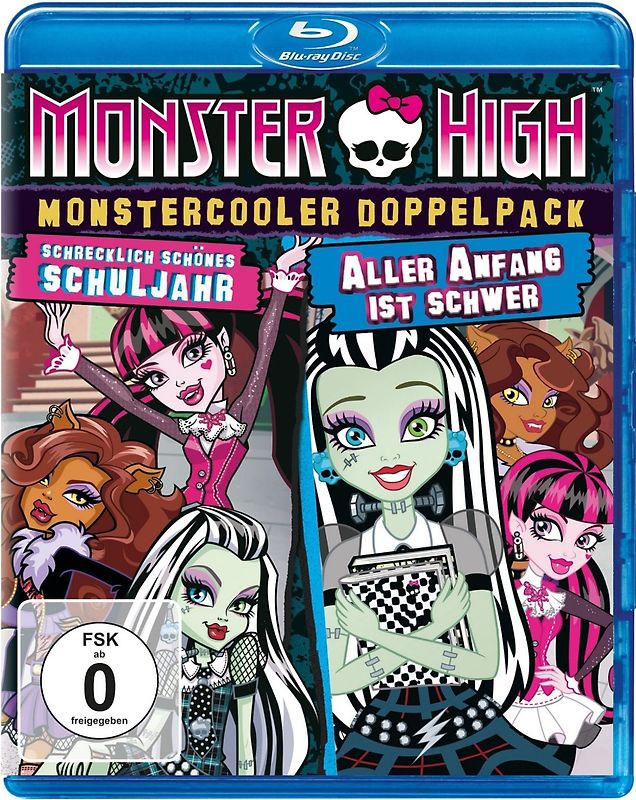 Monster High - Monstercooler Doppelpack: Schrecklich schönes Schuljahr & Aller Anfang ist schwer Blu-ray Disc