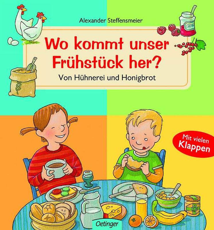 Wo kommt unser Frühstück her? Von Hühnerei und Honigbrot