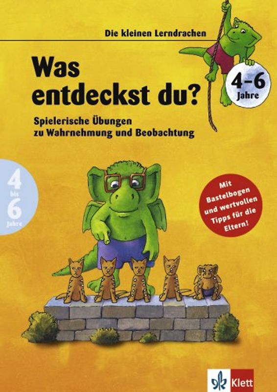 Was entdeckst du?. Spielerische Übungen zu Wahrnehmung und Beobachtung (4-6 Jahre)