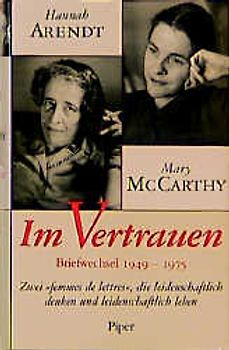 Im Vertrauen. Briefwechsel 1949-1975