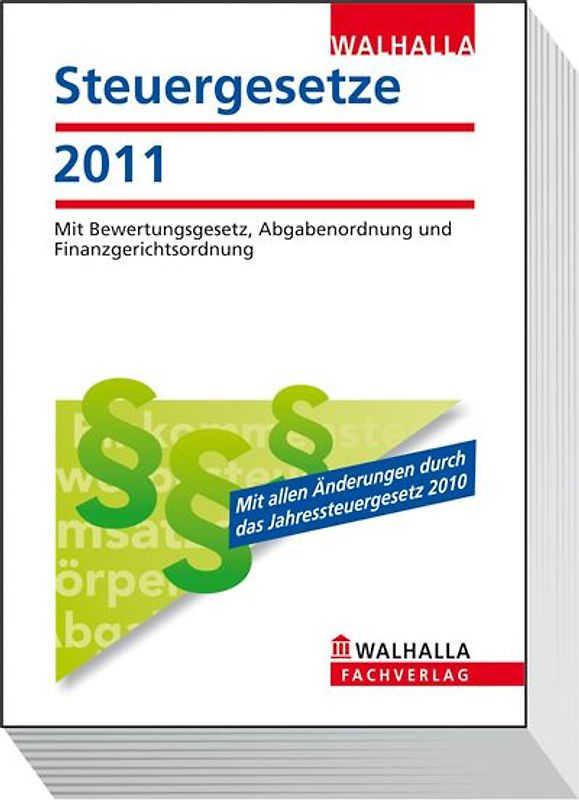 Steuergesetze Ausgabe 2011