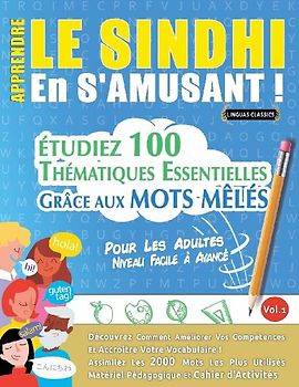 APPRENDRE LE SINDHI EN S'AMUSANT - POUR LES ADULTES