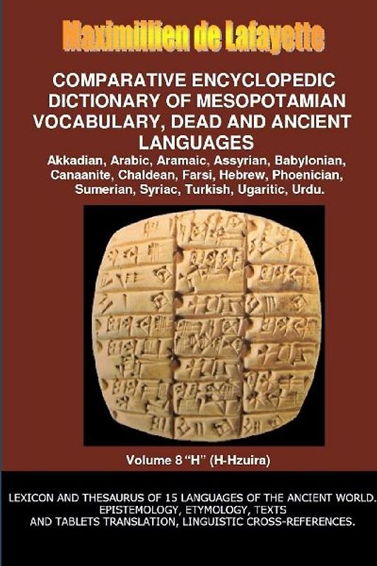 V8.Comparative Encyclopedic Dictionary of Mesopotamian Vocabulary Dead & Ancient Languages