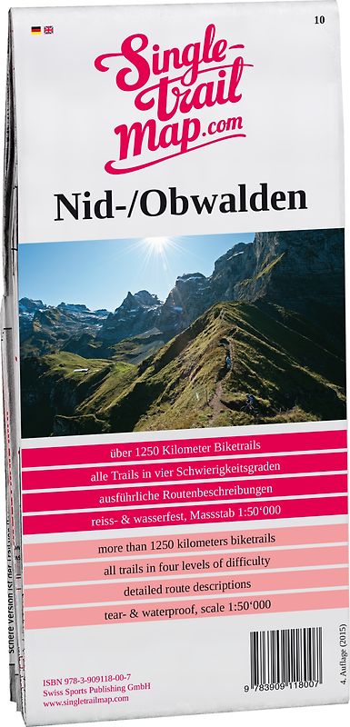Singletrail Map 010 Nid-/Obwalden